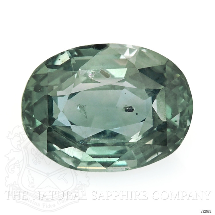 1.67 Ct. Green Sapphire from Tanzania