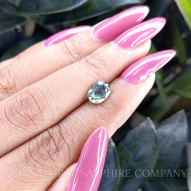1.67 Ct. Green Sapphire from Tanzania