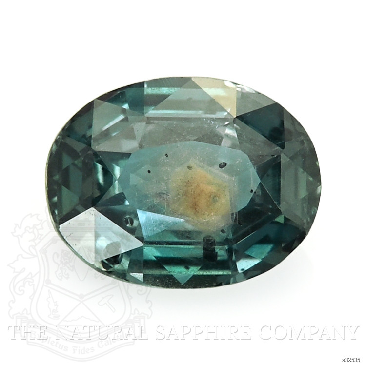 1.40 Ct. Bluish Green Sapphire from Tanzania