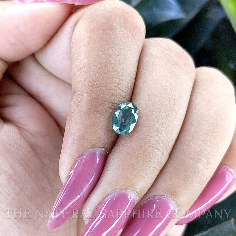 1.88 Ct. Bluish Green Sapphire from Tanzania