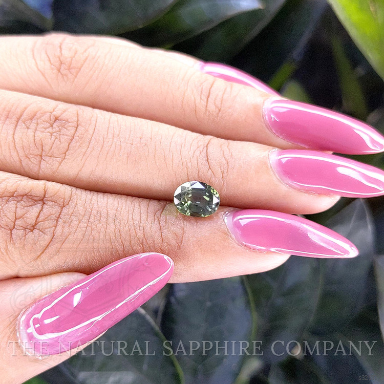 1.53 Ct. Green Sapphire from Tanzania