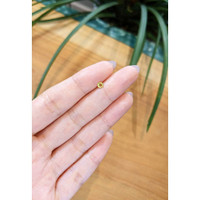 0.23 Ct. Yellow Sapphire from Madagascar Life Style