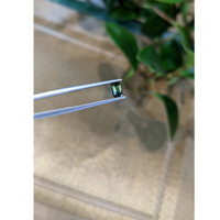 0.57 Ct. Bluish Green Sapphire from Madagascar Life Style