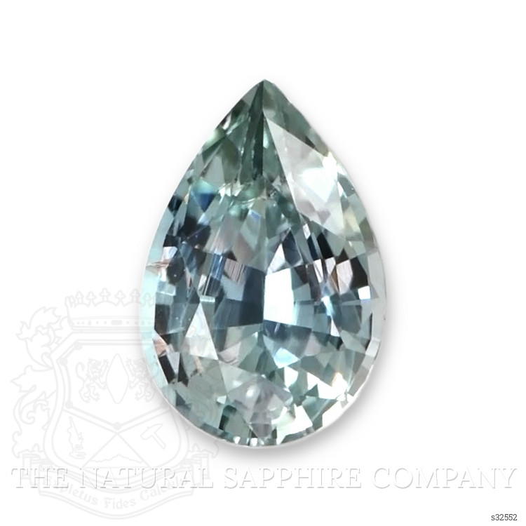 0.38 Ct. Greenish Blue Sapphire from Madagascar