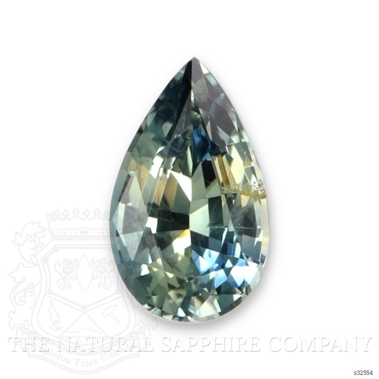 0.63 Ct. Bluish Green Sapphire from Madagascar