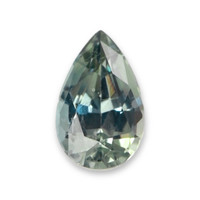 0.35 Ct. Bluish Green Sapphire from Madagascar Video