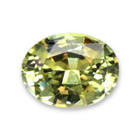 0.49 Ct. Yellowish Green Sapphire from Madagascar Video