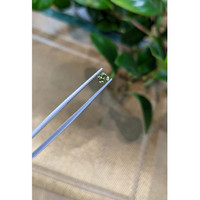 0.49 Ct. Yellowish Green Sapphire from Madagascar Life Style