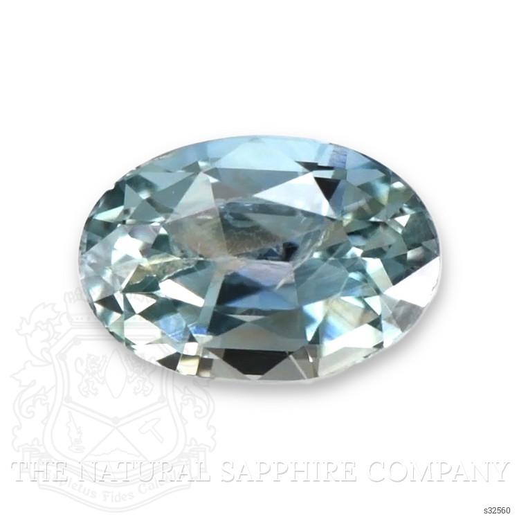 0.44 Ct. Greenish Blue Sapphire from Madagascar