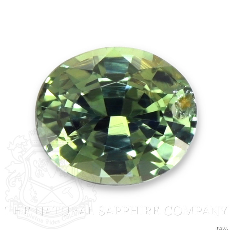 0.41 Ct. Green Sapphire from Madagascar