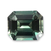 0.47 Ct. Bluish Green Sapphire from Madagascar Video