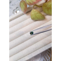 0.50 Ct. Bluish Green Sapphire from Madagascar Life Style