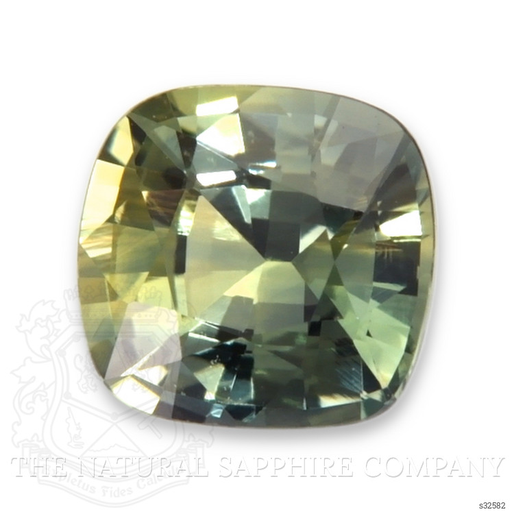 0.62 Ct. Yellowish Green Sapphire from Madagascar