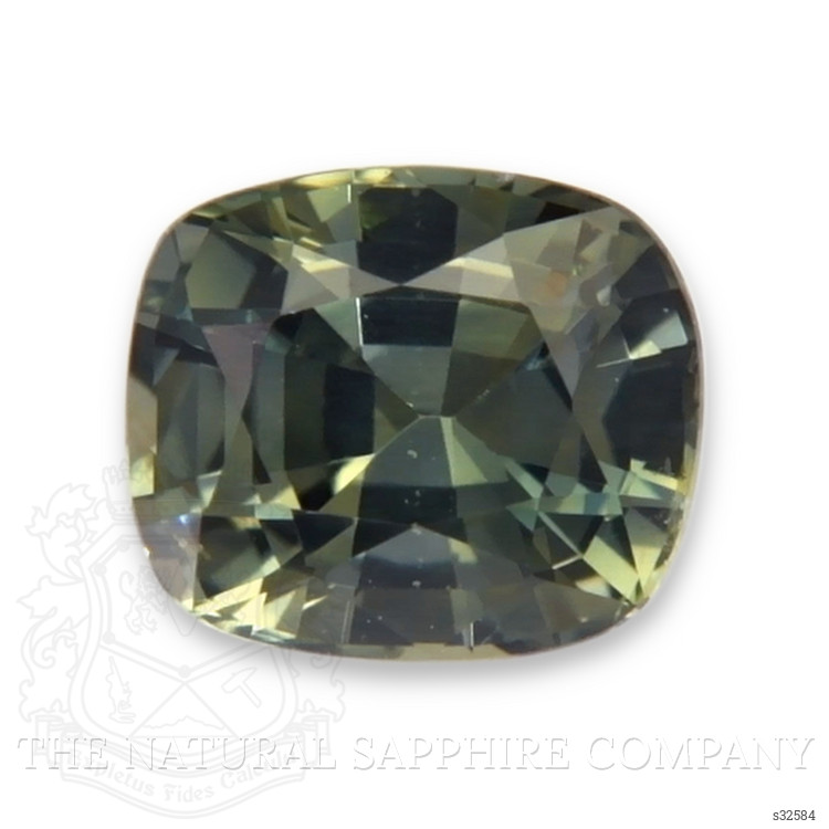 0.53 Ct. Yellowish Green Sapphire from Madagascar