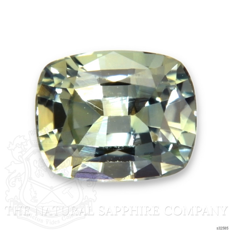 0.51 Ct. Yellowish Green Sapphire from Madagascar
