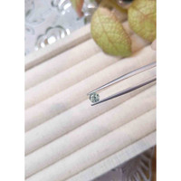 0.58 Ct. Yellowish Green Sapphire from Madagascar Life Style