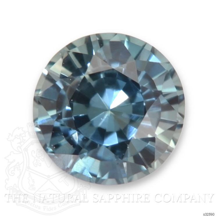 0.39 Ct. Greenish Blue Sapphire from Madagascar