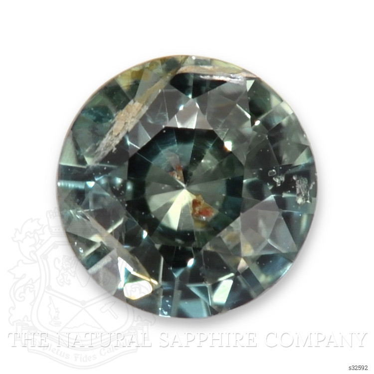 0.31 Ct. Bluish Green Sapphire from Madagascar