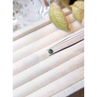 0.31 Ct. Bluish Green Sapphire from Madagascar Life Style