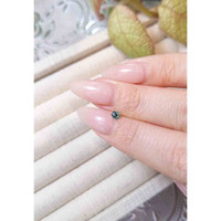 0.29 Ct. Blue Sapphire from Madagascar Life Style