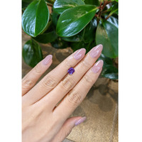 1.60 Ct. Purple Sapphire from Ceylon (Sri Lanka) Life Style