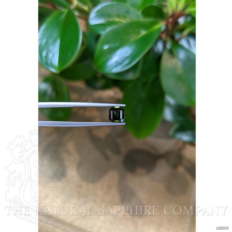 1.56 Ct. Yellowish Green Sapphire from Madagascar