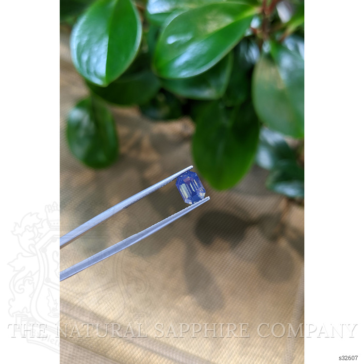 2.02 Ct. Greenish Blue Sapphire from Madagascar