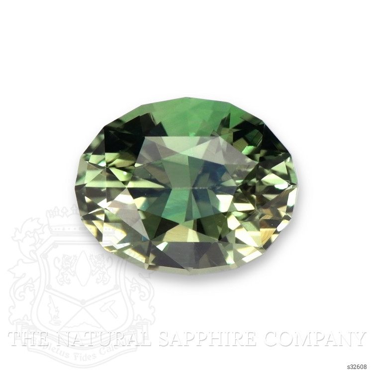 1.14 Ct. Yellowish Green Sapphire from Madagascar
