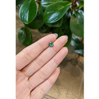 1.23 Ct. Yellowish Green Sapphire from Madagascar Life Style
