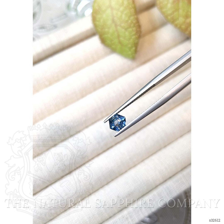 0.86 Ct. Blue Sapphire from Montana