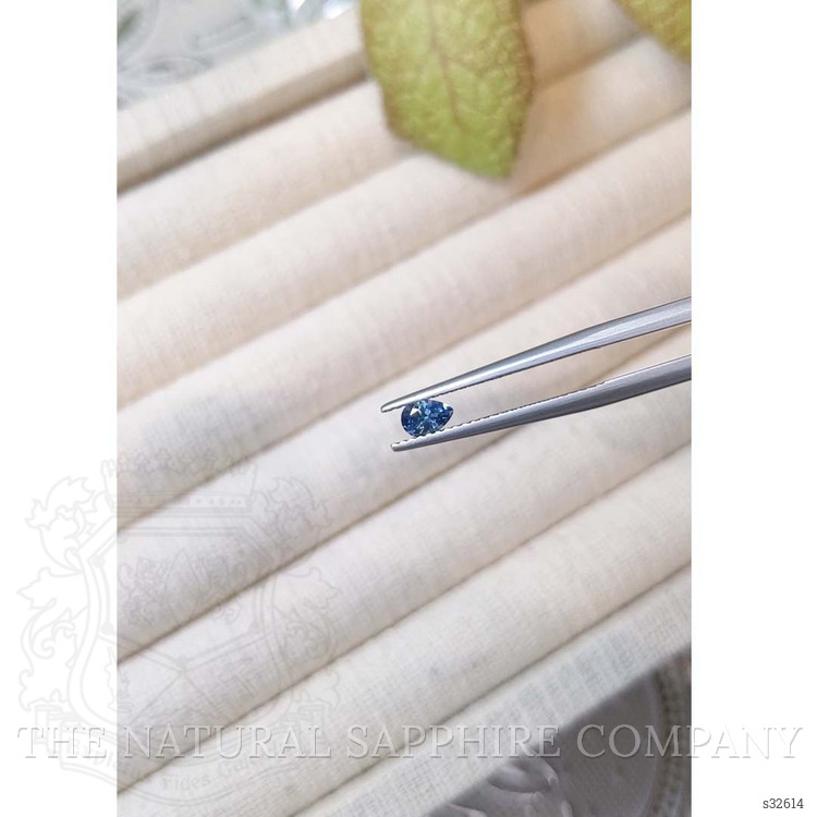 0.30 Ct. Blue Sapphire from Montana