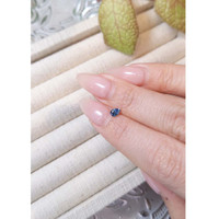 0.30 Ct. Blue Sapphire from Montana Life Style