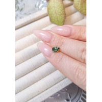 1.02 Ct. Green Sapphire from Madagascar Life Style
