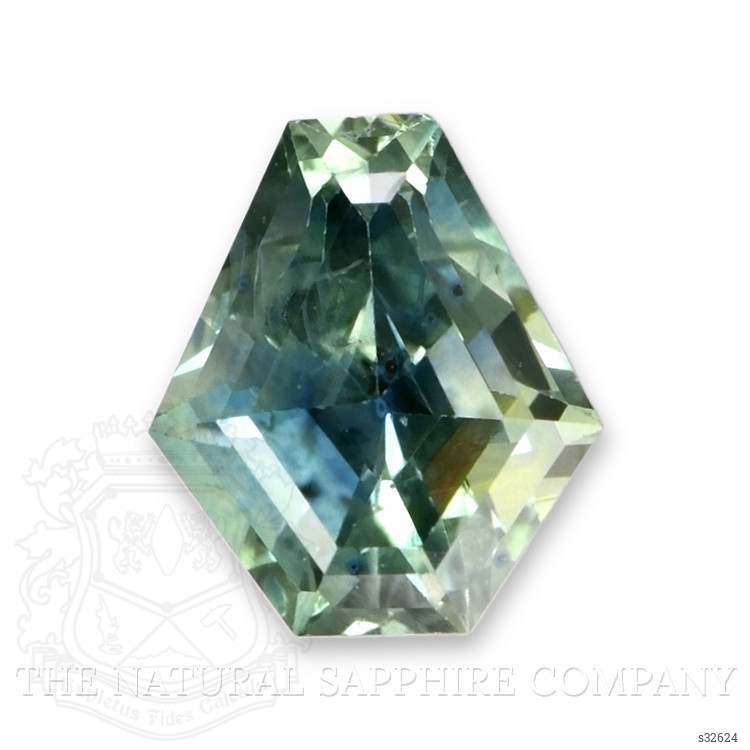 0.88 Ct. Bluish Green Sapphire from Montana