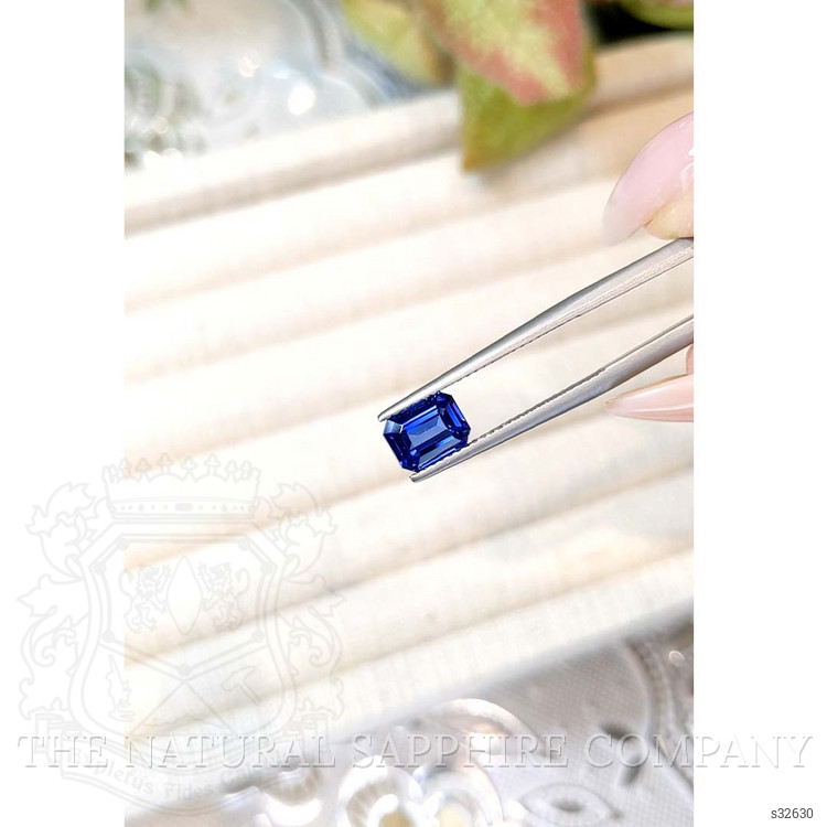 1.60 Ct. Blue Sapphire from Ceylon (Sri Lanka)