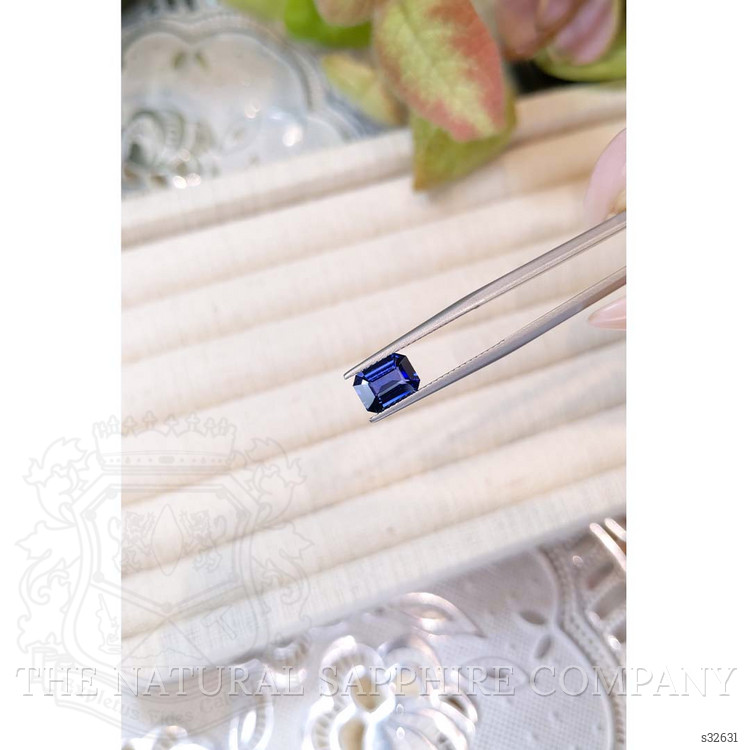 1.59 Ct. Blue Sapphire from Ceylon (Sri Lanka)