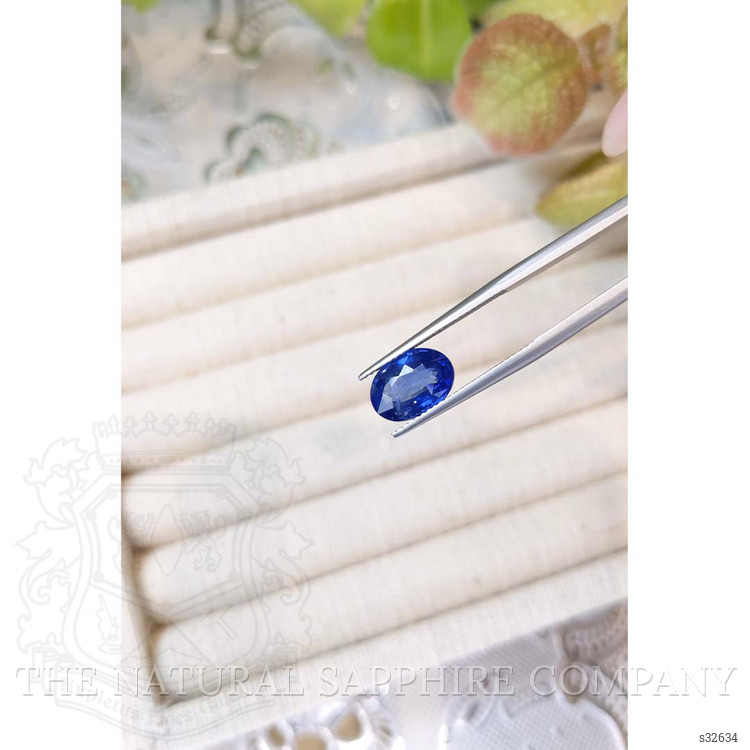 3.06 Ct. Blue Sapphire from Ceylon (Sri Lanka)