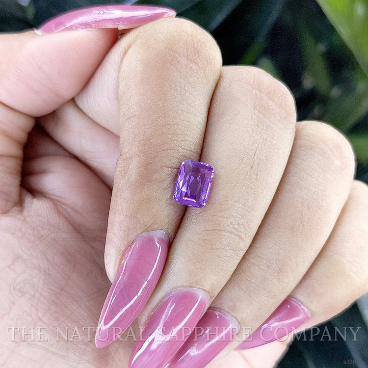 1.50 Ct. Violet Sapphire from Madagascar