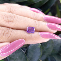 1.50 Ct. Violet Sapphire from Madagascar Life Style