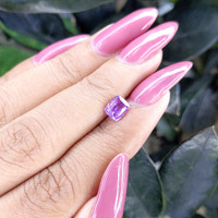 1.02 Ct. Purple Sapphire from Madagascar Life Style