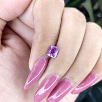 1.02 Ct. Purple Sapphire from Madagascar Life Style