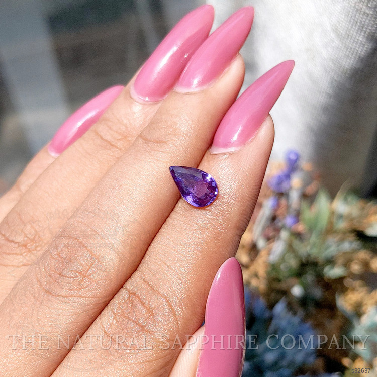 1.54 Ct. Purple Sapphire from Madagascar
