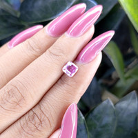 1.04 Ct. Pink Sapphire from Madagascar Life Style