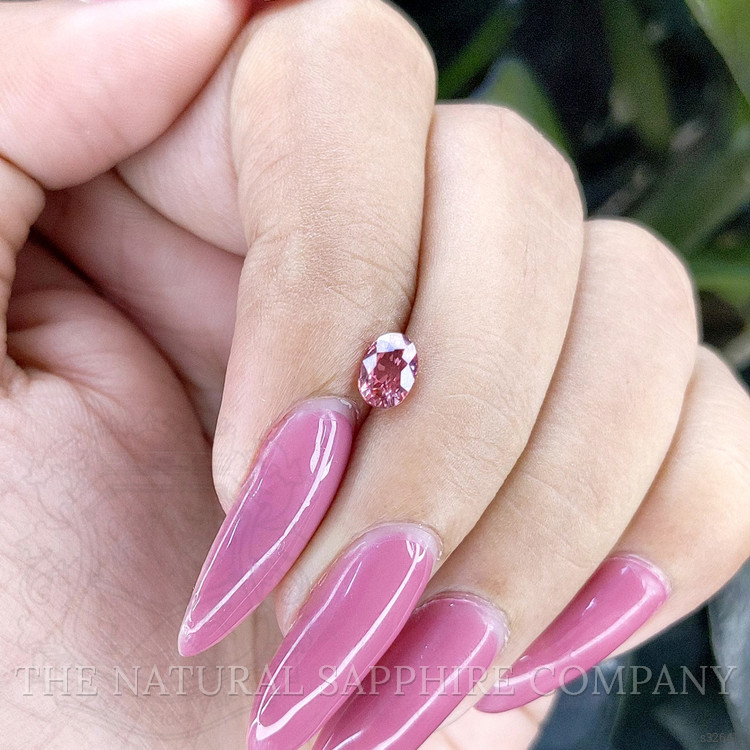 0.73 Ct. Padparadscha Sapphire from Madagascar