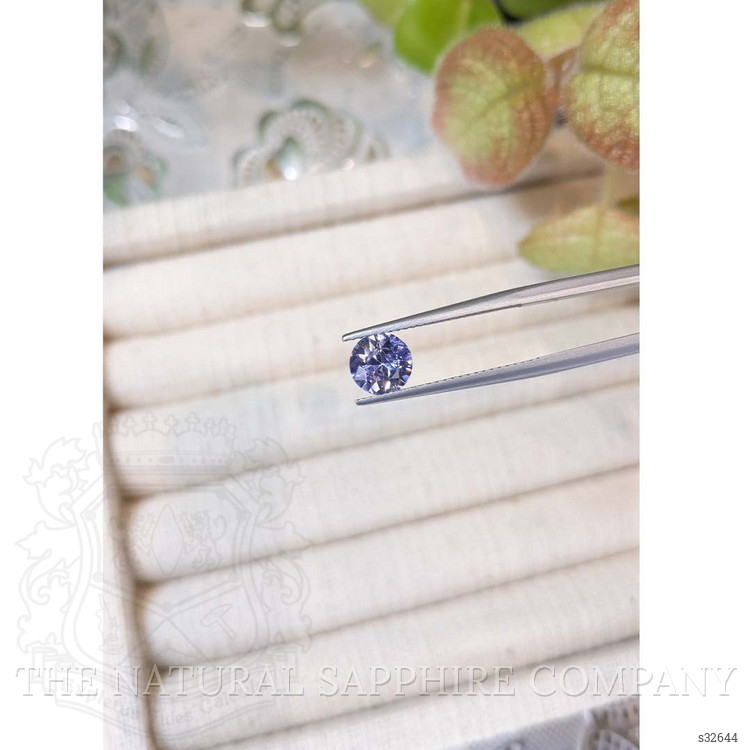 1.31 Ct. Purplish Blue Sapphire from Ceylon (Sri Lanka)