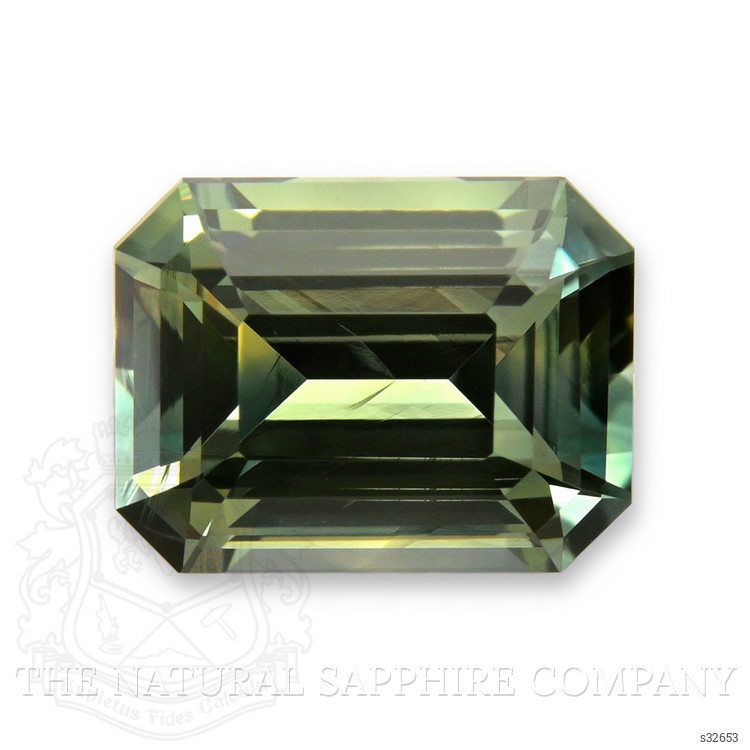 1.61 Ct. Yellowish Green Sapphire from Ceylon (Sri Lanka)