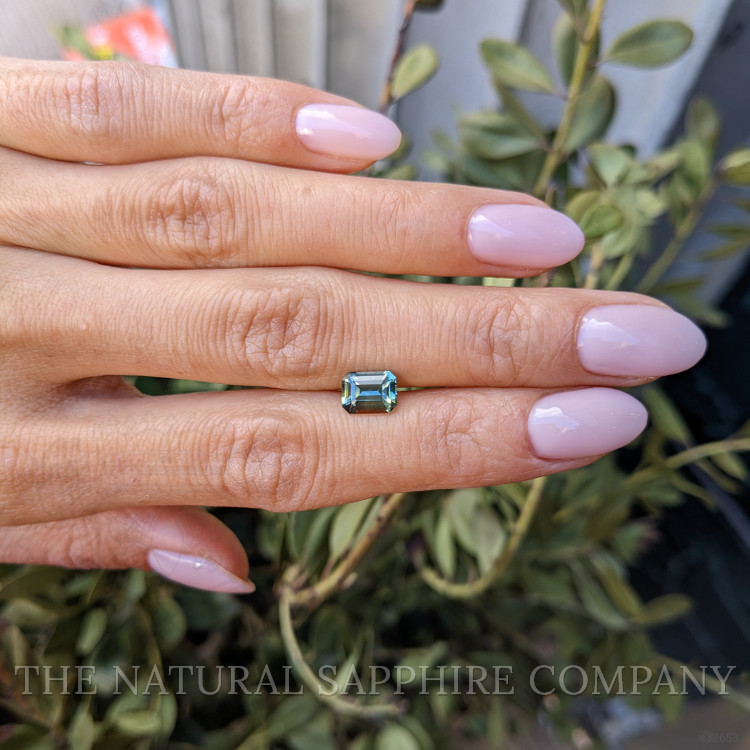 1.61 Ct. Yellowish Green Sapphire from Ceylon (Sri Lanka)