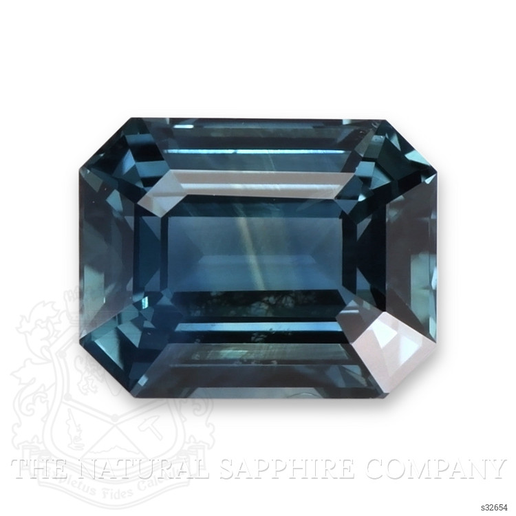 2.55 Ct. Greenish Blue Sapphire from Ceylon (Sri Lanka)