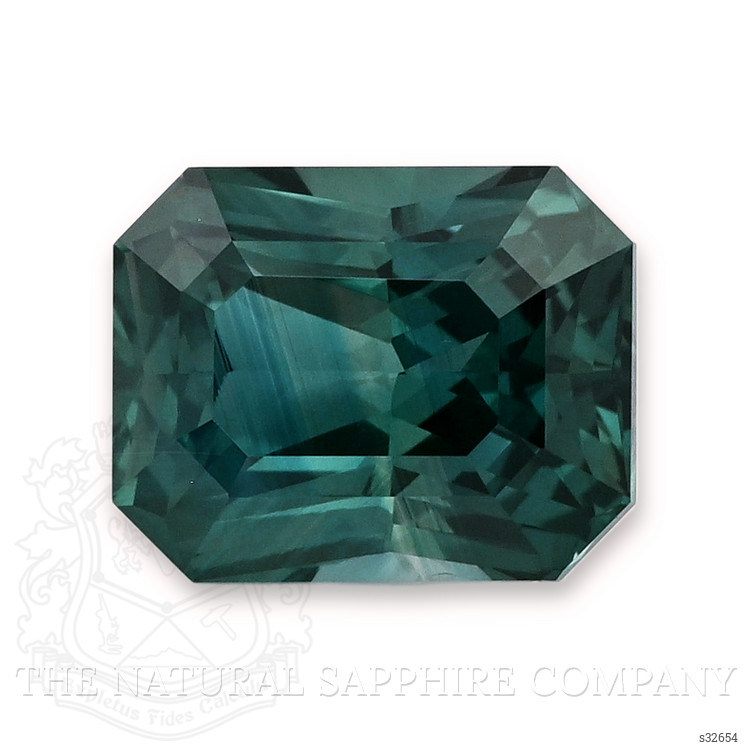 2.28 Ct. Greenish Blue Sapphire from Ceylon (Sri Lanka)