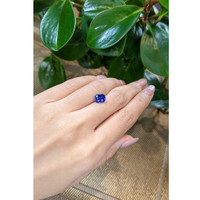 2.58 Ct. Blue Sapphire from Ceylon (Sri Lanka) Life Style